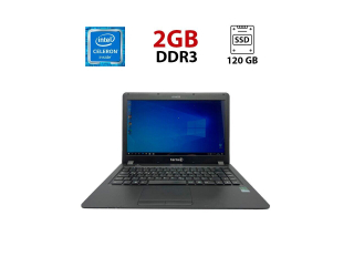 БУ Ноутбук Terra Mobile EA B21 / 14&quot; (1366x768) TN / Intel Celeron N2840 (2 ядра по 2.16 - 2.58 GHz) / 2 GB DDR3 / 120 GB SSD / Intel HD Graphics / WebCam из Европы в Одессе