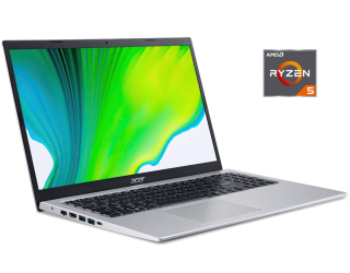 БУ Ультрабук Acer Aspire 5 A515-45-R74Z / 15.6&quot; (1920x1080) IPS / AMD Ryzen 5 5500U (6 (12) ядер по 2.1 - 4.0 GHz) / 8 GB DDR4 / 256 GB SSD / AMD Radeon Vega Graphics / WebCam / Win 11 Home из Европы в Одесі