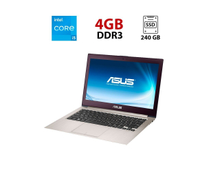 БУ Ноутбук Asus UX31A / 13.3&quot; (1920x1080) TN / Intel Core i5-3317U (2 (4) ядра по 1.7 - 2.6 GHz) / 4 GB DDR3 / 240 GB SSD / Intel HD Graphics 4000 / WebCam из Европы в Одесі