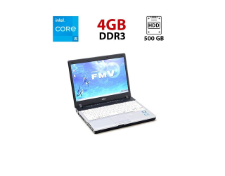 БУ Нетбук Fujitsu LifeBook P771 / 12.1&quot; (1280x800) TN / Intel Core i5-2520M (2 (4) ядра по 2.5 - 3.2 GHz) / 4 GB DDR3 / 500 GB HDD / Intel HD Graphics 3000 из Европы в Одесі