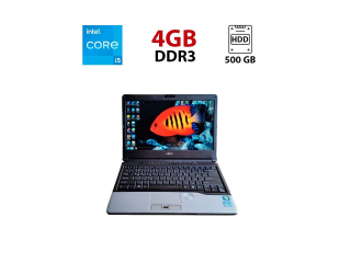 БУ Ноутбук Fujitsu LifeBook S762 / 13.3&quot; (1366x768) TN / Intel Core i5-3320M (2 (4) ядра по 2.6 - 3.3 GHz) / 4 GB DDR3 / 500 GB HDD / Intel HD Graphics 4000 / WebCam из Европы в Одесі