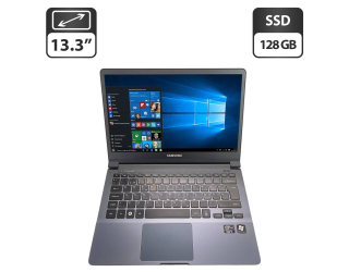 БУ Ноутбук Samsung NP900X3C / 13.3&quot; (1600x900) IPS / Intel Core i5-3317U (2 (4) ядра по 1.7 - 2.6 GHz) / 4 GB DDR3 / 128 GB SSD / Intel HD Graphics 4000 / WebCam / microHDMI из Европы