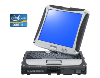 БУ Защищенный ноутбук-трансформер Panasonic Toughbook CF-19 / 10.1&quot; (1024x768) TN / Intel Core i5-3210M (2 (4) ядер по 2.5 - 3.1 GHz) / 12 GB DDR3 / 480 GB SSD / Intel HD Graphics 4000 / Win 10 Pro из Европы в Одесі