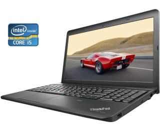 БУ Ноутбук Lenovo ThinkPad E531 / 15.6&quot; (1366x768) TN / Intel Core i5-3230M (2 (4) ядра по 2.6 - 3.2 GHz) / 8 GB DDR3 / 240 GB SSD / Intel HD Graphics 4000 / WebCam / DVD-ROM / Win 10 Pro из Европы в Одесі