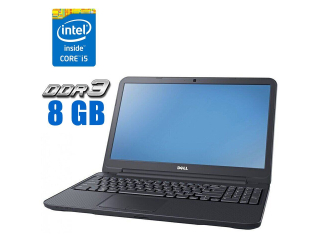 БУ Ноутбук Dell Inspiron 3537 / 15.6&quot; (1366x768) TN / Intel Core i3-4010U (2 (4) ядра по 1.7 GHz) / 8 GB DDR3 / 200 GB SSD NEW / Intel HD Graphics 4400 / WebCam из Европы в Одесі
