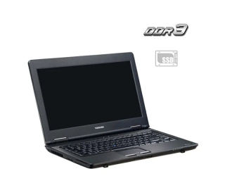 БУ Ноутбук Toshiba Tecra M11 / 14&quot; (1366x768) TN / Intel Core i3-370M (2 (4) ядра по 2.4 GHz) / 4 GB DDR3 / 120 GB SSD / Intel HD Graphics / WebCam / Без АКБ из Европы в Одесі