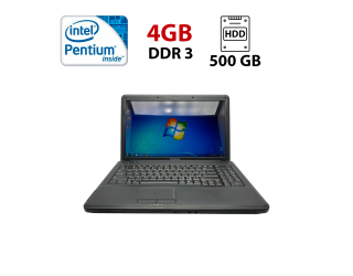 БУ Ноутбук Lenovo G550 / 15.6&quot; (1366x768) TN / Intel Pentium T4400 (2 ядра по 2.2 GHz) / 4 GB DDR3 / 500 GB HDD / Intel GMA 4500M Graphics / WebCam из Европы в Одессе