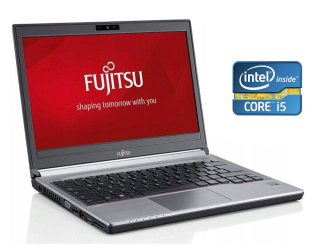БУ Ноутбук Fujitsu LifeBook E756 / 15.6&quot; (1920x1080) IPS / Intel Core i5-6200U (2 (4) ядра по 2.3 - 2.8 GHz) / 8 GB DDR4 / 256 GB SSD / Intel HD Graphics 520 / WebCam / Win 10 из Европы в Одесі