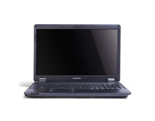 БУ Ноутбук Acer eMachines E528 / 15.6&quot; (1366x768) TN / Intel Celeron T3500 (2 ядра по 2.1 GHz) / 4 GB DDR2 / 250 GB HDD / Intel GMA Graphics 4500M / WebCam / АКБ не держит из Европы в Одессе