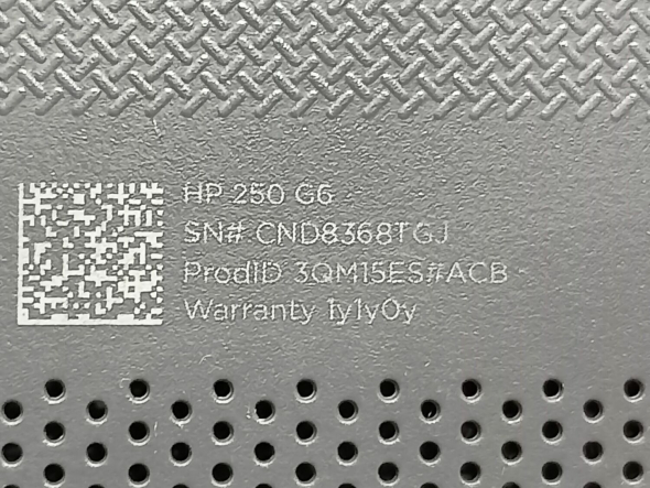 Ноутбук Б-класс HP 250 G6 / 15.6&quot; (1920x1080) TN / Intel Core i5-7200U (2 (4) ядра по 2.5 - 3.1 GHz) / 8 GB DDR4 / 256 GB SSD M.2 / Intel HD Graphics 620 / WebCam - 9
