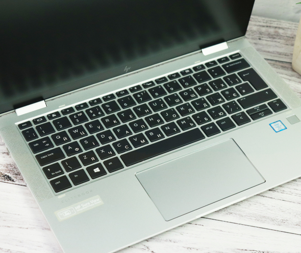 Сенсорний ноутбук-трансформер HP EliteBook X360 1030 G3 Intel Core i7-8650U 16Gb RAM 1Tb SSD NVMe FullHD IPS - 10