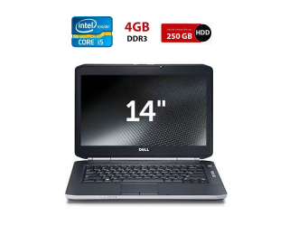 БУ Ноутбук Dell Latitude E5420 / 14&quot; (1366x768) TN / Intel Core i5-2520M (2 (4) ядра по 2.5 -3.2 GHz) / 4 GB DDR3 / 250 GB HDD / Intel HD Graphics 3000 из Европы в Одессе