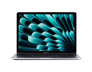 БУ Ноутбук 13.3&quot; Apple MacBook Pro M1 2020 A2338 8Gb RAM 256Gb SSD 2xThunderBolt Retina TruTone 2K TouchBar Space Gray (MYD82LL/A) из Европы в Одессе