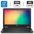 Нетбук Dell Latitude 12 E7270 / 12.5 " (1366x768) TN / Intel Core i7-6600U (2 (4) ядра по 2.6 - 3.4 GHz) / 8 GB DDR4 / 256 GB SSD / Intel HD Graphics 520 / WebCam / HDMI / Windows 10 Pro - 1