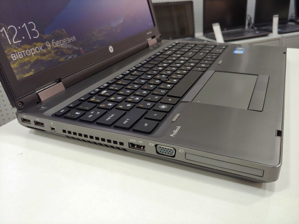 Ноутбук HP ProBook 6560b / 15.6&quot; (1366x768) TN / Intel Core i3-2310M (2 (4) ядра по 2.1 GHz) / 4 GB DDR3 / 500 Gb HDD / Intel HD Graphics 3000 / DVD-ROM / VGA - 5