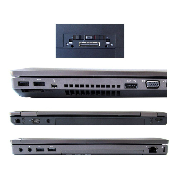 Ноутбук HP ProBook 6560b / 15.6&quot; (1366x768) TN / Intel Core i3-2310M (2 (4) ядра по 2.1 GHz) / 4 GB DDR3 / 500 Gb HDD / Intel HD Graphics 3000 / DVD-ROM / VGA - 2