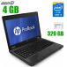 Нетбук HP Probook 6360b / 13.3 " (1366×768) TN / Intel Core i3-2310M (2 (4) ядра по 2.1 GHz) / 4 GB DDR3 / 320 GB HDD / Intel HD Graphics 3000