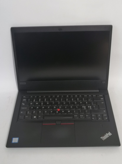 Ноутбук Lenovo ThinkPad E480/ 14 &quot; (1920x1080) IPS / Intel Core i5-8250U (4 (8) ядра по 1.6 - 3.4 GHz) / 8 GB DDR4 / 256 GB SSD / Intel UHD Graphics 620 / WebCam / HDMI / Windows 10 Pro - 2
