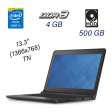 Ноутбук Dell Latitude E3350 / 13.3" (1366x768) TN / Intel Core i3-5005U (2 (4) ядра по 2.0 GHz) / 4 GB DDR3 / 500 Gb HDD / Intel HD Graphics 5500 / WebCam / Windows 10 Pro - 1