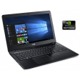 Ноутбук Acer Aspire F5-573G / 15.6" (1920x1080) TN / Intel Core i3-6006U (2 (4) ядра по 2.0 GHz) / 8 GB DDR4 / 128 GB SSD M.2 + 500 GB HDD / nVidia GeForce 940MX, 2 GB DDR3, 64-bit / WebCam - 1