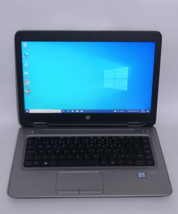 Ультрабук HP ProBook 640 G3 / 14&quot; (1366x768) TN / Intel Core i3-7100U (2 (4) ядра по 2.4 GHz) / 8 GB DDR4 / 256 GB SSD / Intel HD Graphics 620 / WebCam / VGA / Windows 10 Pro - 2