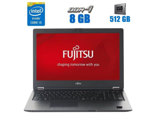 БУ Ультрабук Fujitsu LifeBook U938 / 13.3&quot; (1920x1080) IPS Touch / Intel Core i5-8250U (4 (8) ядра по 1.6 - 3.4 GHz) / 8 GB DDR4 / 512 GB SSD / Intel UHD Graphics 620 / WebCam / Windows 10 Pro из Европы