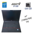 Ноутбук Fujitsu LifeBook E546 / 14" (1366x768) TN / Intel Core i5-6200U (2 (4) ядра по 2.3 - 2.8 GHz) / 8 GB DDR4 / 128 GB SSD / Intel HD Graphics 520 / WebCam / Windows 10 Pro - 1