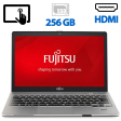 Ультрабук Б-клас Fujitsu LifeBook S936 / 13.3" (1920x1080) IPS Touch / Intel Core i5 - 6300U (2 (4) ядра по 2.4-3.0 GHz) / 8 GB DDR4 / 256 GB SSD / Intel HD Graphics 520 / WebCam / HDMI / Windows 10 Pro - 1