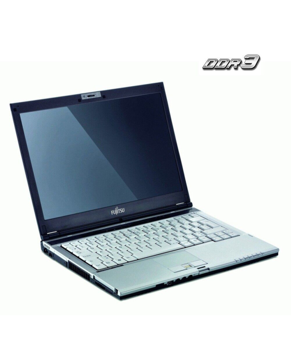 Ноутбук Б-класс Fujitsu LifeBook S6420 / 13.3&quot; (1280x800) TN / Intel Core 2 Duo P8600 (2 ядра по 2.4 GHz) / 4 GB DDR3 / 160 GB HDD / Intel GMA 4500MHD Graphics / WebCam / Без АКБ - 1