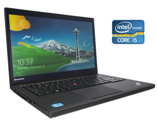 БУ Ультрабук Lenovo ThinkPad T440s / 14&quot; (1600x900) TN / Intel Core i5-4210U (2 (4) ядра по 1.7 - 2.7 GHz) / 8 GB DDR3 / 128 GB SSD / Intel HD Graphics 4400 / Windows 10 Pro из Европы в Одессе