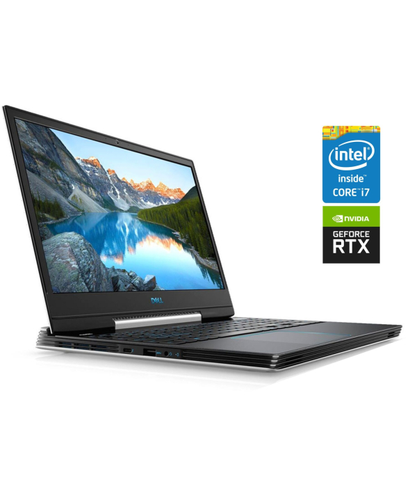 Игровой ноутбук Dell G5 15 5590 / 15.6&quot; (1920x1080) IPS / Intel Core i7-9750H (6 (12) ядер по 2.6 - 4.5 GHz) / 16 GB DDR4 / 512 GB SSD / nVidia GeForce RTX 2060, 6 GB GDDR6, 192-bit / WebCam - 1