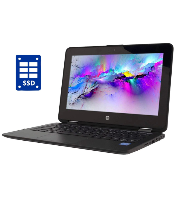 Нетбук-трансформер HP ProBook x360 11 G1 EE / 11.6&quot; (1366x768) TN Touch / Intel Pentium N4200 (4 ядра по 1.1 - 2.5 GHz) / 4 GB DDR3 / 128 GB SSD / Intel HD Graphics 505 / WebCam / Win 10 Pro - 1