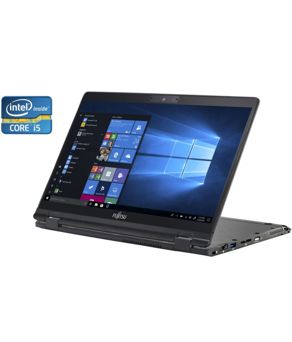 Ультрабук-трансформер Б-класс Fujitsu LifeBook U9310X / 13.3&quot; (1920x1080) IPS Touch / Intel Core i5-10210U (4 (8) ядра по 1.6 - 4.2 GHz) / 16 GB DDR4 / 256 GB SSD / Intel UHD Graphics / WebCam / Win 10 Pro - 1