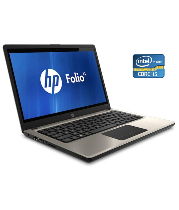 Ультрабук HP Folio 13-2000 / 13.3&quot; (1366x768) TN / Intel Core i5-2467M (2 (4) ядра по 1.6 - 2.3 GHz) / 8 GB DDR4 / 128 GB SSD / Intel HD Graphics 3000 / WebCam - 1