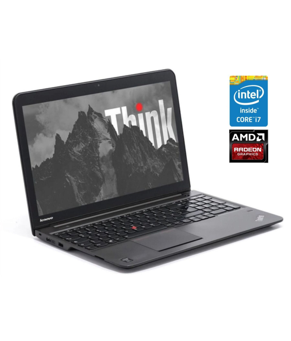 Ноутбук Lenovo ThinkPad S540 / 15.6&quot; (1366x768) TN / Intel Core i7-4500U (2 (4) ядра по 1.8 - 3.0 GHz) / 8 GB DDR3 / 256 GB SSD / AMD Radeon HD 8670M, 2 GB DDR3, 64-bit / WebCam - 1