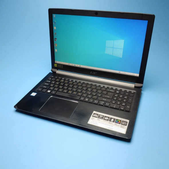 Ноутбук Б-клас Acer Aspire A515-51-75uy / 15.6&quot; (1920x1080) IPS / Intel Core i7 - 7500U (2 (4) ядра по 2.7-3.5 GHz) / 8 GB DDR4 / 256 GB SSD / Intel UHD Graphics 620 / WebCam / Win 10 Home - 2