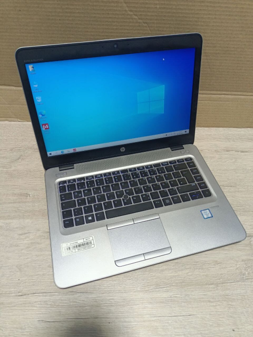 Ноутбук Б-клас HP EliteBook 840 G3 / 14&quot; (1920x1080) TN / Intel Core i5-6300U (2 (4) ядра по 2.4-3.0 GHz) / 8 GB DDR4 / 128 GB SSD / Intel HD Graphics 520 / WebCam / АКБ - 2