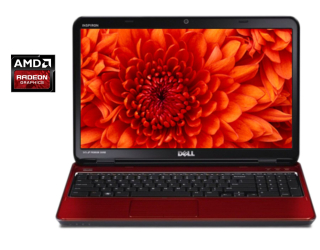 БУ Ноутбук Б-клас Dell Inspiron N5110 Red / 15.6&quot; (1366x768) TN / Intel Pentium B960 (2 ядра по 2.2 GHz) / 4 GB DDR3 / 500 Gb HDD / AMD Radeon HD 6470M, 512 MB DDR3, 64-bit / WebCam / DVD-RW из Европы