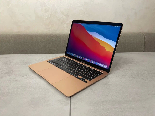 Ноутбук Apple MacBook Air A2337 (2020) / 13.3&quot; (2880x1800) IPS / Apple M1 (8 ядер по 2.1 - 3.2 GHz) / 8 GB DDR4 / 251 GB SSD / Apple M1 GPU / WebCam - 4