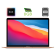 Ноутбук Apple MacBook Air A2337 (2020) / 13.3" (2880x1800) IPS / Apple M1 (8 ядер по 2.1 - 3.2 GHz) / 8 GB DDR4 / 251 GB SSD / Apple M1 GPU / WebCam - 1