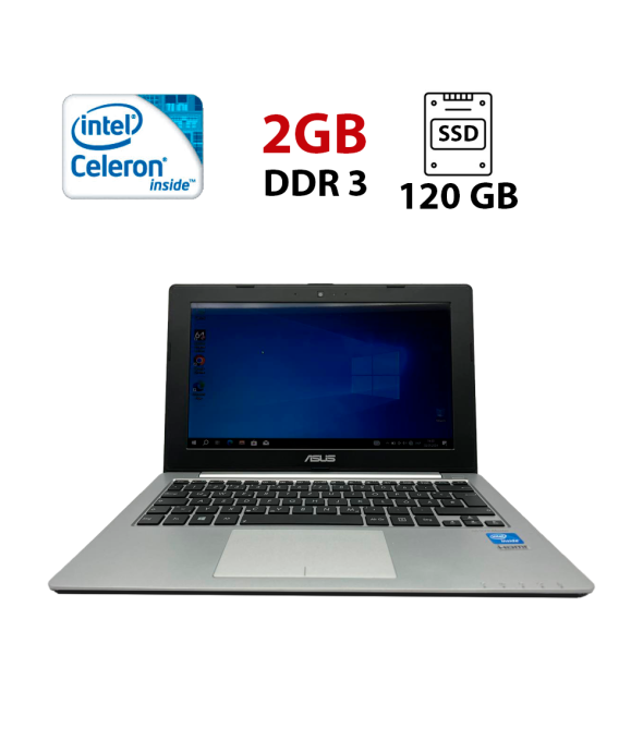 Ноутбук Asus X201 EP / 11.6&quot; (1366х768) TN LED / Intel Celeron 847 (2 ядра по 1.1 GHz) / 2 GB DDR3 / 120 GB SSD / WebCam - 1