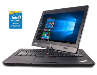 БУ Нетбук-трансформер Lenovo ThinkPad Twist S230u / 12.5&quot; (1366x768) IPS Touch / Intel Core i7-3517U (2 (4) ядра по 1.9 - 3.0 GHz) / 8 GB DDR3 / 128 GB SSD / Intel HD Graphics 4000 / WebCam / Win 10 Pro из Европы в Одессе