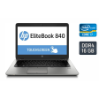 Ультрабук Б-класс HP EliteBook 840 G4 / 14" (1920x1080) TN Touch / Intel Core i7-7600U (2 (4) ядра по 2.8 - 3.9 GHz) / 16 GB DDR4 / 256 GB SSD / Intel HD Graphics 620 / WebCam / HDMI / Fingerprint - 1