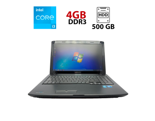 БУ Ноутбук Medion Akoya E6214 / 15.6&quot; (1366x768) TN / Intel Core i3-330M (2 (4) ядра по 2.13 GHz) / 4 GB DDR3 / 500 Gb HDD / Intel HD Graphics / WebCam из Европы