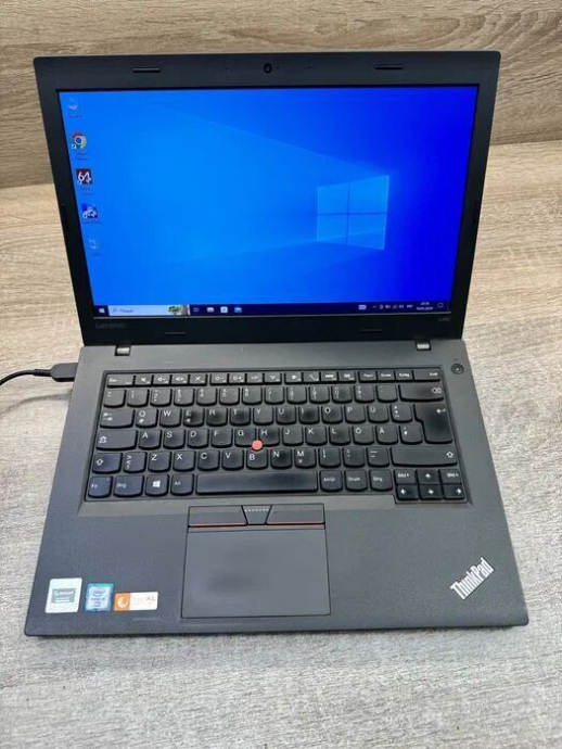 Ноутбук Lenovo ThinkPad L460/ 14 &quot; (1920x1080) IPS / Intel Core i5-6300U (2 (4) ядра по 2.4 - 3.0 GHz) / 8 GB DDR3 / 128 GB SSD / Intel HD Graphics 520 / WebCam - 2