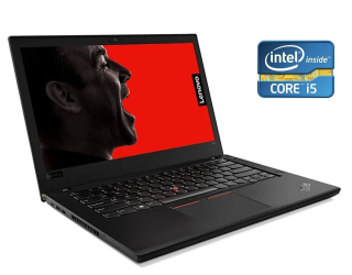 БУ Ультрабук Lenovo ThinkPad T480s / 14&quot; (1920x1080) IPS / Intel Core i5-8250U (4 (8) ядра по 1.6 - 3.4 GHz) / 8 GB DDR4 / 120 GB SSD / Intel UHD Graphics 620 / WebCam из Европы