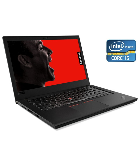 Ноутбук Lenovo ThinkPad T580 / 15.6&quot; (1920x1080) IPS / Intel Core i5-8250U (4 (8) ядра по 1.6 - 3.4 GHz) / 8 GB DDR4 / 256 GB SSD / Intel UHD Graphics 620 / WebCam / Win 10 Pro - 1