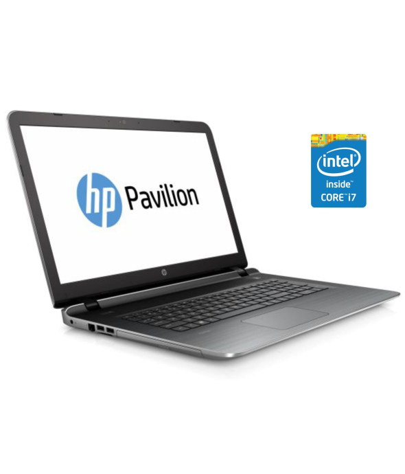 Ноутбук Б-класс HP Pavilion 17-g015dx / 17.3&quot; (1600x900) TN / Intel Core i7-5500U (2 (4) ядра по 2.4 - 3.0 GHz) / 8 GB DDR3 / 240 GB SSD / Intel HD Graphics 5500 / WebCam / Win 10 Home - 1