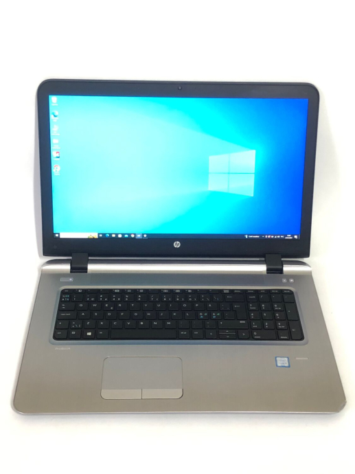 Ноутбук Б-клас HP ProBook 470 G3 / 17.3&quot; (1920x1080) IPS / Intel Core i5 - 6200U (2 (4) ядра по 2.3-2.8 GHz) / 8 GB DDR3 / 256 GB SSD / AMD Radeon R7 M340, 2 GB DDR3, 64-bit / WebCam / DVD-ROM / Win 10 Pro - 2