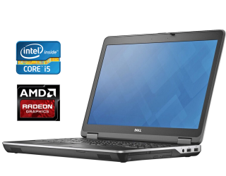 БУ Ноутбук Dell Latitude E6540 / 15.6&quot; (1920x1080) IPS / Intel Core i7-4800MQ (4 (8) ядра по 2.7 - 3.7 GHz) / 8 GB DDR3 / 240 GB SSD / AMD Radeon HD 8790M, 2 GB GDDR5, 128-bit / WebCam / Windows 10 из Европы